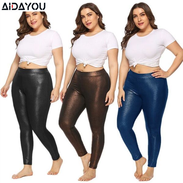 womens plus size leggings solid color fashion slim-fit 5xl spring high stretch golden sparkling sports leggings ouc3315, Black
womens plus size leggings solid color fashion slim-fit 5xl spring high stretch golden sparkling sports leggings ouc3315, Black