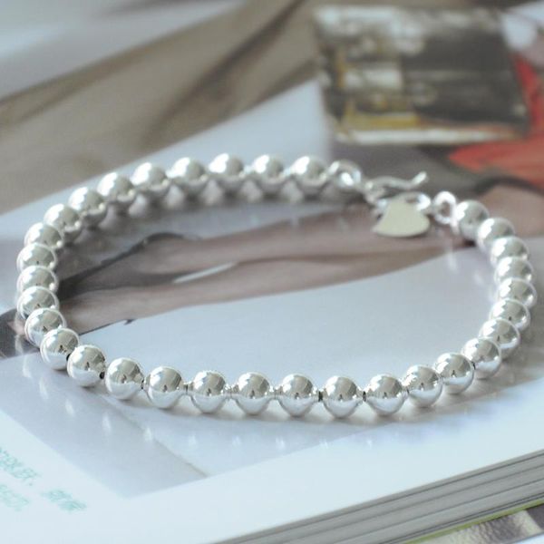 charm bracelets fashion women jewelry silver beads hand chain 6mm round glaze ball bracelet, Golden;silver
charm bracelets fashion women jewelry silver beads hand chain 6mm round glaze ball bracelet, Golden;silver