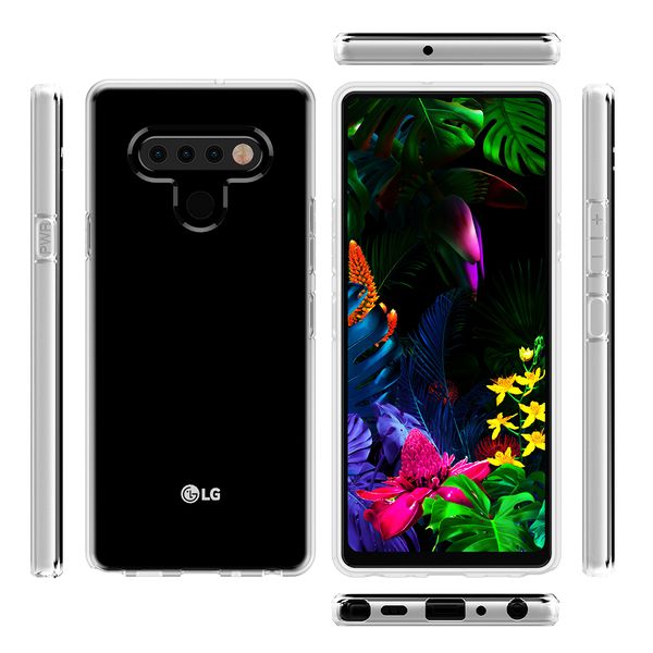 for samsung galaxy s20 ultra 2mm transparent soft tpu phone protective case cover for lg stlylo 6 k51 phone case