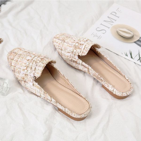 khaki mules shoes women slippers new fashion comfort bead slides summer casual flat slippers women 2020 mules femme, Black
khaki mules shoes women slippers new fashion comfort bead slides summer casual flat slippers women 2020 mules femme, Black