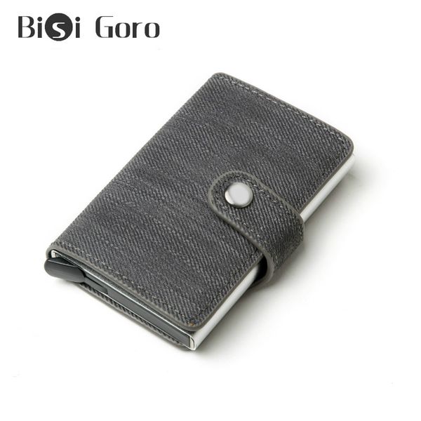 bisi goro men denim rfid button wallet 2020 new clutch single box business -up wallet mini slim carteira, Red;black
bisi goro men denim rfid button wallet 2020 new clutch single box business -up wallet mini slim carteira, Red;black