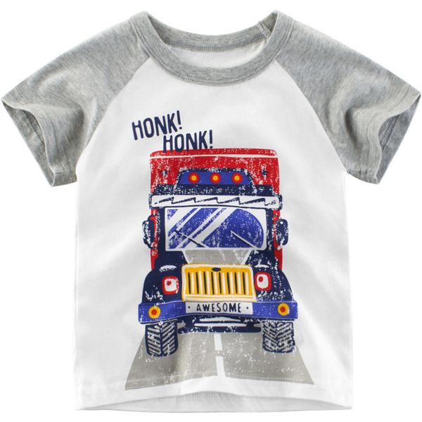 national style summer shirt cotton t shirt kids short sleeve cartoon car print t-shirt tee clothes f417, Blue
national style summer shirt cotton t shirt kids short sleeve cartoon car print t-shirt tee clothes f417, Blue