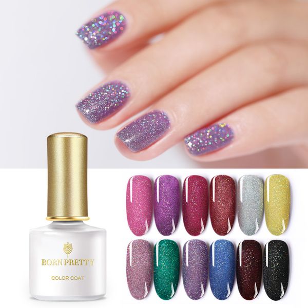 born pretty holographic gel nail polish 6ml shimmmer glitter rainbow silver shining soak off uv gel polish nail art lacquer, Red;pink
born pretty holographic gel nail polish 6ml shimmmer glitter rainbow silver shining soak off uv gel polish nail art lacquer, Red;pink
