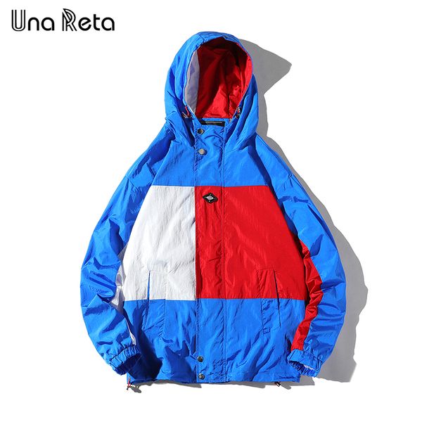 reta una coat jacket lover man streetwear hoodie stitching casual men's tracksuit color arrivals jackets hop new hip jacket icsdm, Black
reta una coat jacket lover man streetwear hoodie stitching casual men's tracksuit color arrivals jackets hop new hip jacket icsdm, Black