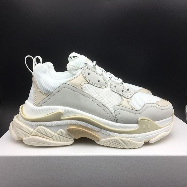 HOT Paris Triple S 17FW Dad Running Shoes Classic White New Released Fashion Brand Designer Mens Women Sports Casual Shoes
HOT Paris Triple S 17FW Dad Running Shoes Classic White New Released Fashion Brand Designer Mens Women Sports Casual Shoes