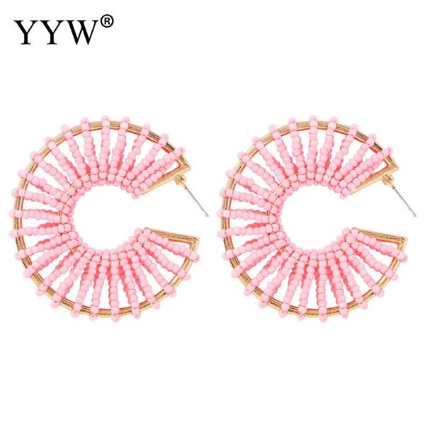 fashion round pink zinc alloy stud earring with seedbead for woman earrings simple branch statement earrings women's jewelry, Golden;silver
fashion round pink zinc alloy stud earring with seedbead for woman earrings simple branch statement earrings women's jewelry, Golden;silver