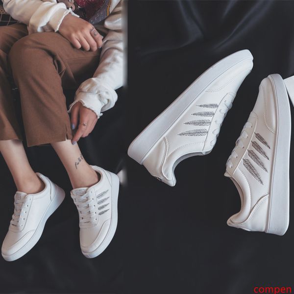 embroidery low women s board shoes new korean small white shoes women s versatile flat bottom lace up 
embroidery low women s board shoes new korean small white shoes women s versatile flat bottom lace up