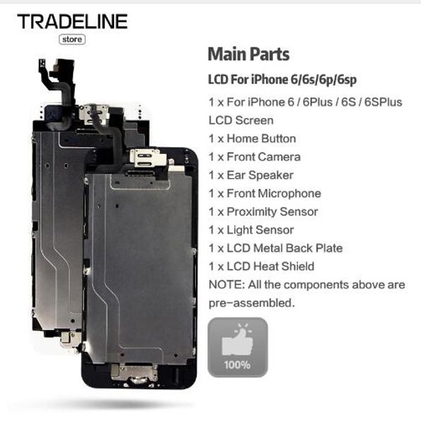 2019 new grade a +++ lcd display for iphone 6 touch digitizer complete screen with frame full assembly replacement for iphone 6 plus dhlfree
2019 new grade a +++ lcd display for iphone 6 touch digitizer complete screen with frame full assembly replacement for iphone 6 plus dhlfree