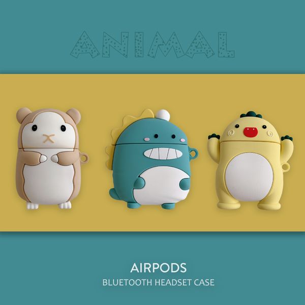 soft cute small animals suitable for airpods1/2 bluetooth headset sets of popular brands silicone airpods case lovely male and female models
soft cute small animals suitable for airpods1/2 bluetooth headset sets of popular brands silicone airpods case lovely male and female models