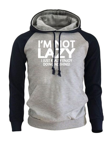 new fashion streetwear men's sportswear funny letter print im not lazy hoodies men 2017 autumn winter raglan hoody harajuku kpop, Black
new fashion streetwear men's sportswear funny letter print im not lazy hoodies men 2017 autumn winter raglan hoody harajuku kpop, Black