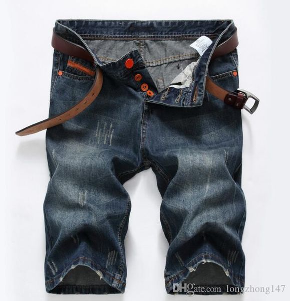 new mens casual shorts hole jeans biker denim for man high elasticity fashion classic short pants mens button nostalgic jeans, Blue
new mens casual shorts hole jeans biker denim for man high elasticity fashion classic short pants mens button nostalgic jeans, Blue