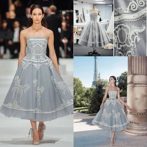 paolo sebastian 2020 short a line prom dresses strapless lace tea length evening gowns plus size cocktail formal party dresses abendkleider, Black
paolo sebastian 2020 short a line prom dresses strapless lace tea length evening gowns plus size cocktail formal party dresses abendkleider, Black
