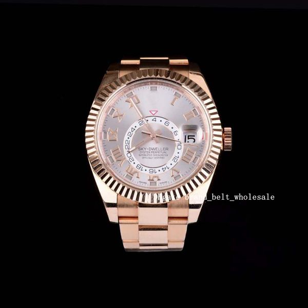 2020 shopkeeper recommend 326935 rose gold silver roman numeral dial 42mm watch men's watch, Slivery;brown
2020 shopkeeper recommend 326935 rose gold silver roman numeral dial 42mm watch men's watch, Slivery;brown