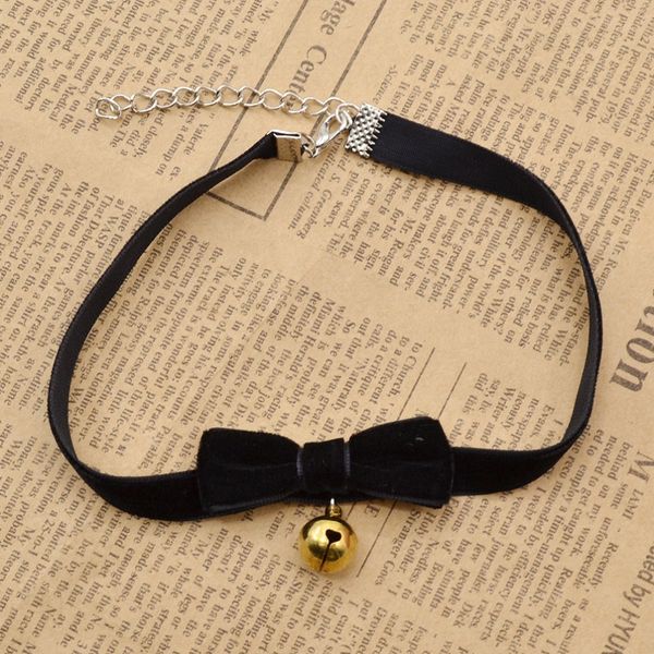trendy women's fashion gothic pendant bell collar choker snake bowknot velvet ribbon necklace stylish, Golden;silver
trendy women's fashion gothic pendant bell collar choker snake bowknot velvet ribbon necklace stylish, Golden;silver