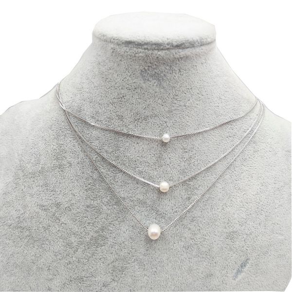 многослойные пресной воды pearl кулон ожерелье для женщин девушки copper floating pearl ключицы цепи ожерелье элегантные ювелирные изделия, Silver
многослойные пресной воды pearl кулон ожерелье для женщин девушки copper floating pearl ключицы цепи ожерелье элегантные ювелирные изделия, Silver