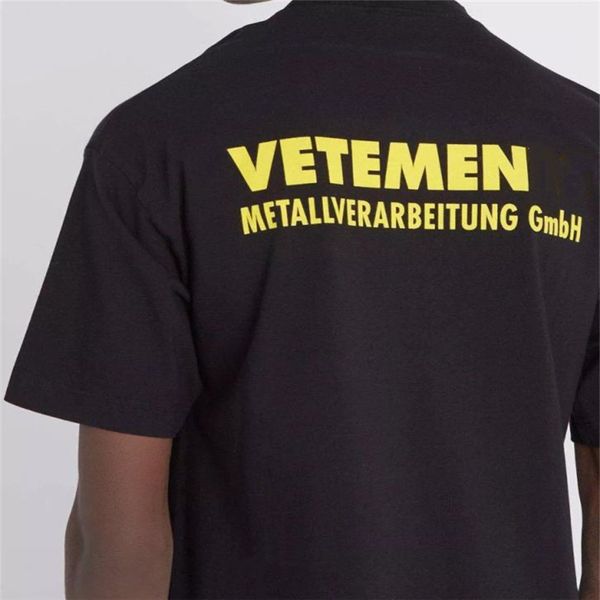 mens t shirts high street vtm 18ss yellow slogan short sleeve t-shirt casual clothes s, White;black
mens t shirts high street vtm 18ss yellow slogan short sleeve t-shirt casual clothes s, White;black