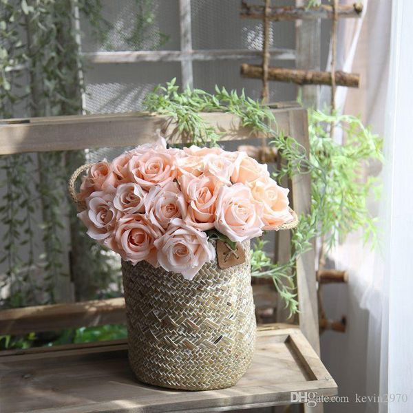 9pcs artificial flower rose silk flowers 18 color real touch small bouquet wedding party festive home party decorative flowers
9pcs artificial flower rose silk flowers 18 color real touch small bouquet wedding party festive home party decorative flowers