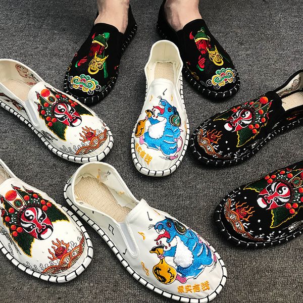 embroider shoes 2019 man women canvas rubber spring canvas harajuku fashion flats shoes espadrilles loafers light hard-wearing, Black
embroider shoes 2019 man women canvas rubber spring canvas harajuku fashion flats shoes espadrilles loafers light hard-wearing, Black