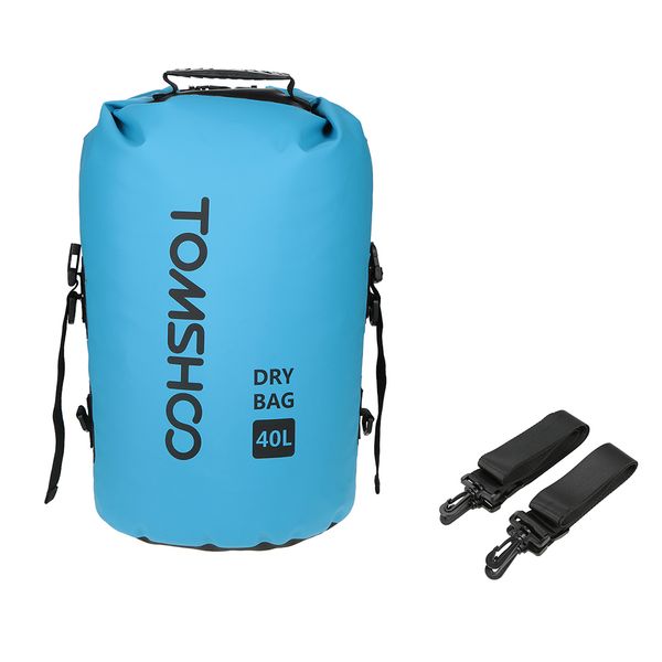 tomshoo 40l waterproof swimming bag outdoor rafting dry bag sack camping cycling backpack storage for trave boating kayaking
tomshoo 40l waterproof swimming bag outdoor rafting dry bag sack camping cycling backpack storage for trave boating kayaking
