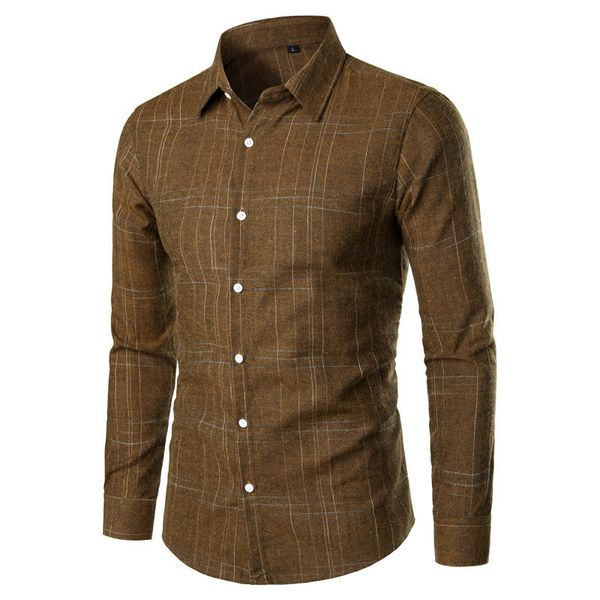 plaid printed mens designer shirts fashion long sleeve lapel neck striped shirts mens spring clothes, White
plaid printed mens designer shirts fashion long sleeve lapel neck striped shirts mens spring clothes, White