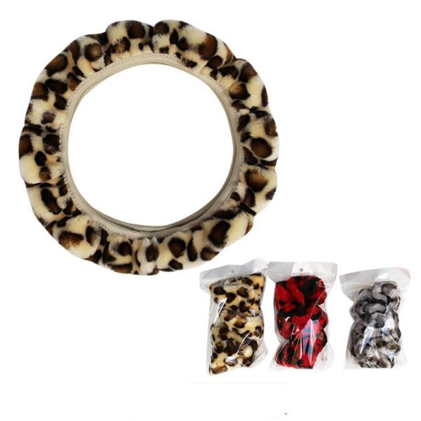 donyummyjo winter universal soft leopard warm plush covers car steering wheel cover car-styling velvet auto decoration
donyummyjo winter universal soft leopard warm plush covers car steering wheel cover car-styling velvet auto decoration