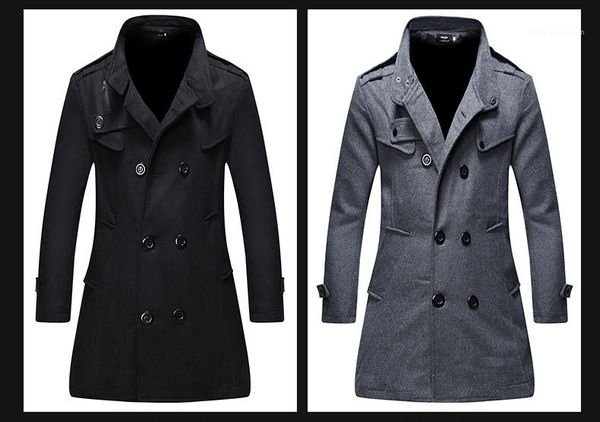 jackets slim double breasted side seam pocket mens coats casual fashion mens outerwear men luxury designer, Black;brown
jackets slim double breasted side seam pocket mens coats casual fashion mens outerwear men luxury designer, Black;brown