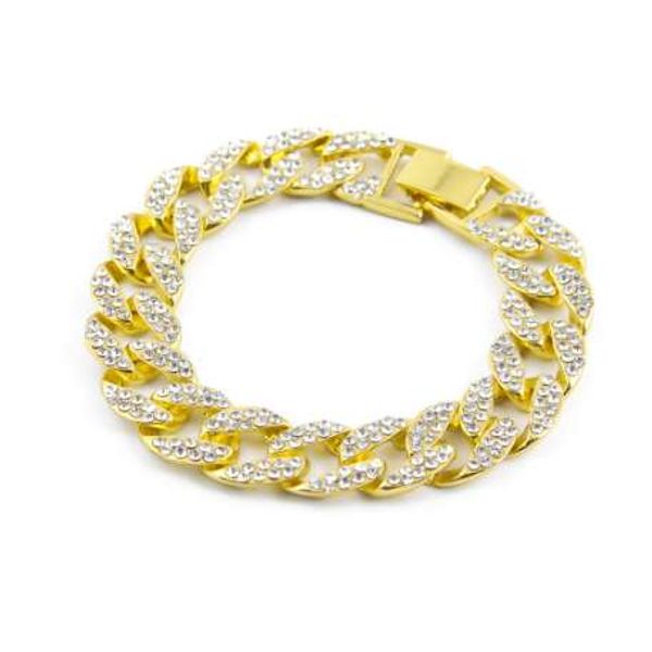 gold color hip hop iced out bling bling 1.5cm width with 20cm long size cuban link chain bracelet for men, Black
gold color hip hop iced out bling bling 1.5cm width with 20cm long size cuban link chain bracelet for men, Black