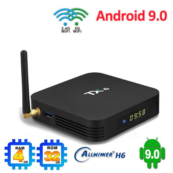 1 piece tx6 4gb 64gb android 9.0 ott tv box dual wifi 2.4+5g allwinner h6 bt5.0 better than x96 minitx3
1 piece tx6 4gb 64gb android 9.0 ott tv box dual wifi 2.4+5g allwinner h6 bt5.0 better than x96 minitx3
