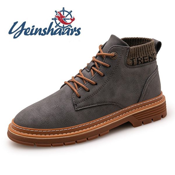 2020 newclassic suede leather mens boots high top мода открытый обувь высокого качества мужская обувь квартиры erkek ayakkabi, Black
2020 newclassic suede leather mens boots high top мода открытый обувь высокого качества мужская обувь квартиры erkek ayakkabi, Black