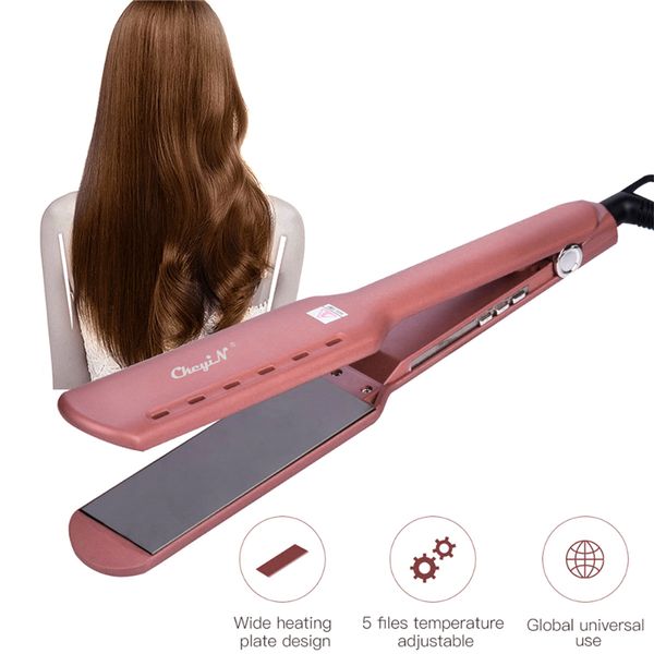 ckeyin titanium alloy straightening irons hair curler temperature adjustable flat iron straightener wide plate hair salon tools
ckeyin titanium alloy straightening irons hair curler temperature adjustable flat iron straightener wide plate hair salon tools