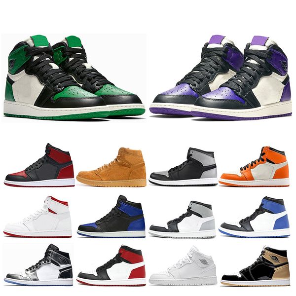 new 1s mens basketball shoes pine green court purple chicago og 1 game royal blue backboard sports sneaker trainers size 7-12
new 1s mens basketball shoes pine green court purple chicago og 1 game royal blue backboard sports sneaker trainers size 7-12