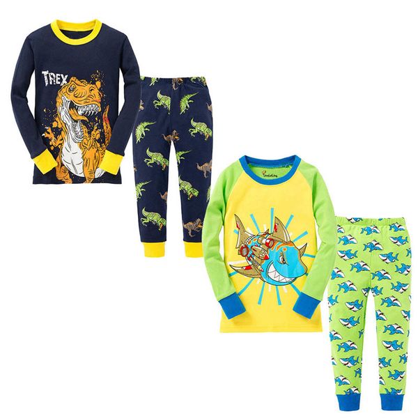boys girls dinosaur pajamas sets kids shark printing sleepwear children truck motorcycle nightwear baby pijamas cartoon pyjamas y200704, Blue;red
boys girls dinosaur pajamas sets kids shark printing sleepwear children truck motorcycle nightwear baby pijamas cartoon pyjamas y200704, Blue;red