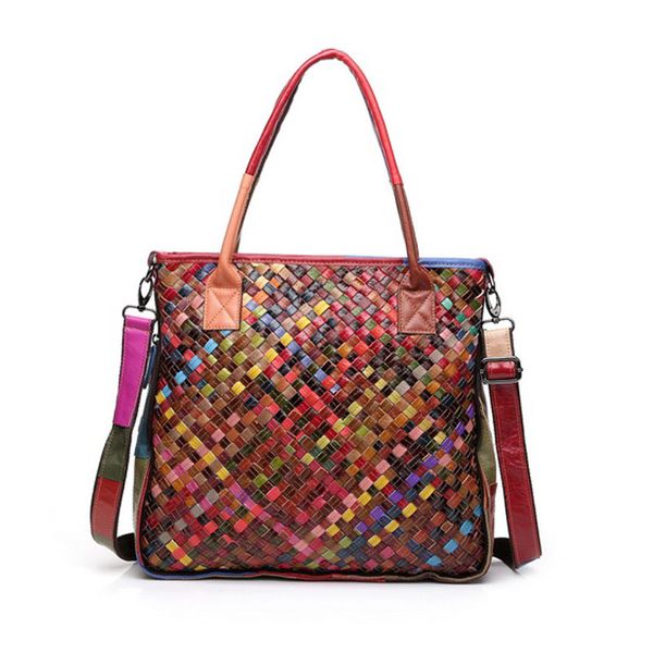 zdfurs* guaranteed 100% cowhide leather designer handbags women famous brands travel bag handmade weaving women messenger bags
zdfurs* guaranteed 100% cowhide leather designer handbags women famous brands travel bag handmade weaving women messenger bags