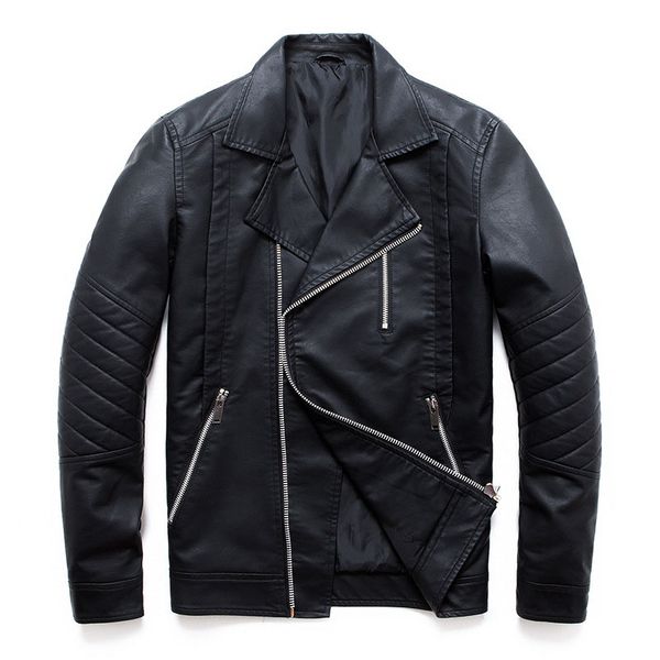 mcikkny men pu leather jackets coats zipper pockets motorcycle faux leather jackets outwear for male black size m-5xl
mcikkny men pu leather jackets coats zipper pockets motorcycle faux leather jackets outwear for male black size m-5xl