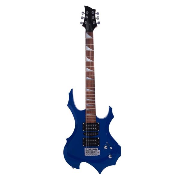 professional flame type electronic guitar guitar bag pick tremolo bar link cable set dark blue & yellow
professional flame type electronic guitar guitar bag pick tremolo bar link cable set dark blue & yellow