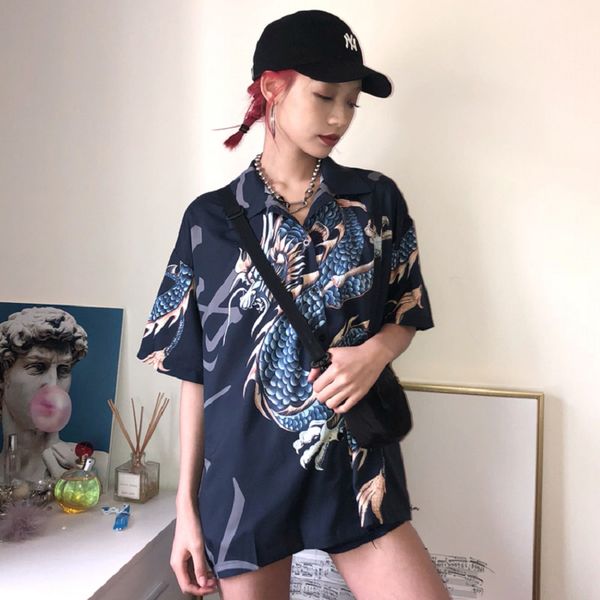 ebaihui 2021 harajuku style summer women harajuku blouse women dragon print short sleeve blouses shirts female streetwearkz022, White
ebaihui 2021 harajuku style summer women harajuku blouse women dragon print short sleeve blouses shirts female streetwearkz022, White
