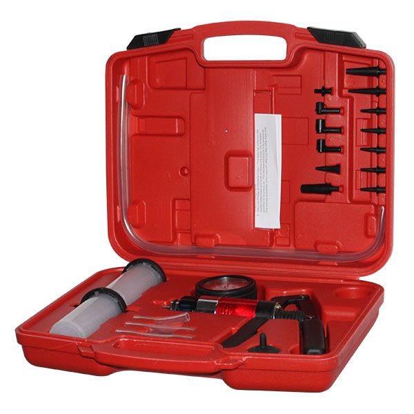 veconor hand-held vacuum pump brake bleeder bleeding diagnostic tester tool set 
veconor hand-held vacuum pump brake bleeder bleeding diagnostic tester tool set