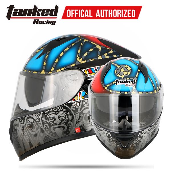 tanked racing motorcycle full face helmet dual lens anti-fog motorbike motorcross racing helmet casco capacete protective ece
tanked racing motorcycle full face helmet dual lens anti-fog motorbike motorcross racing helmet casco capacete protective ece