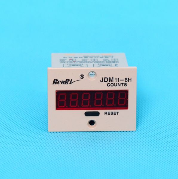 jdm11-6h electronic counter 6-digit blackout memory with voltage production counting dc12v dc24v dc36v ac220v 0-999999 kg11j-6h
jdm11-6h electronic counter 6-digit blackout memory with voltage production counting dc12v dc24v dc36v ac220v 0-999999 kg11j-6h