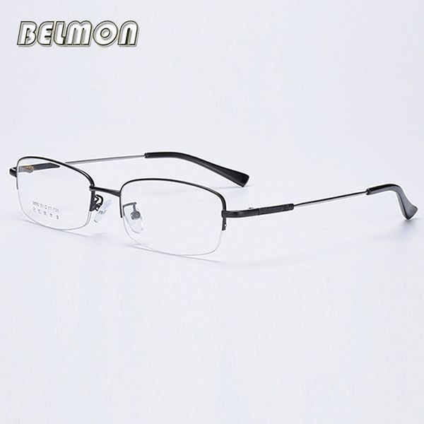 belmon memory spectacle frame men eyeglasses computer prescription optical for male eyewear clear lens eye glasses frame rs772, Black
belmon memory spectacle frame men eyeglasses computer prescription optical for male eyewear clear lens eye glasses frame rs772, Black