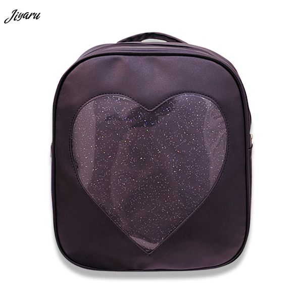 2019 candy color pu leather ita bag diy transparent love heart shape backpack kawaii harajuku schoolbags for teenage girls
2019 candy color pu leather ita bag diy transparent love heart shape backpack kawaii harajuku schoolbags for teenage girls