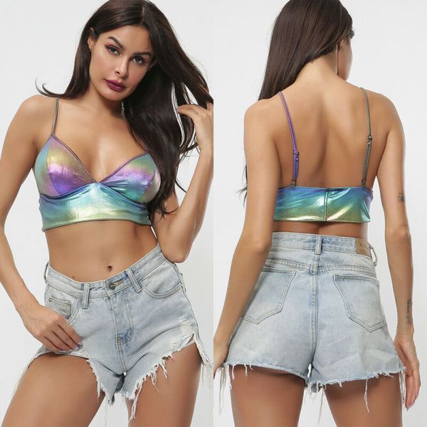 new style women camis fashion summer casual laser gift vest sleeveless v neck colorful skinny summer casual fashion 2019, White
new style women camis fashion summer casual laser gift vest sleeveless v neck colorful skinny summer casual fashion 2019, White