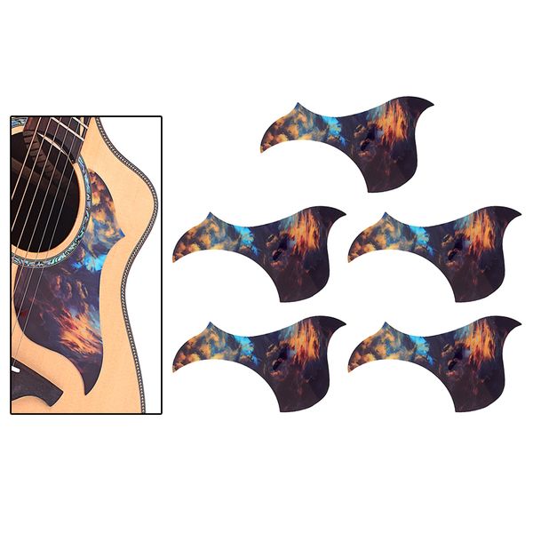 5pcs acoustic guitar pickguard scratch plate parts flower and bird painting
5pcs acoustic guitar pickguard scratch plate parts flower and bird painting