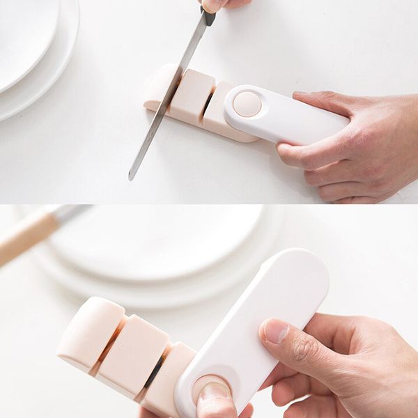 2 этапов точилка кухня точило grinder ножи точильного вольфрам алмазной керамическая точилка инструмент