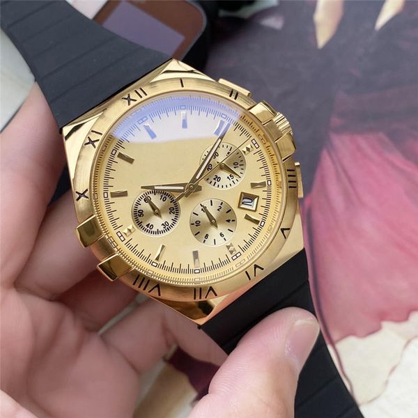 wholesale men women fashion watch design constellation all dial work chronograph quartz movement rubber strap 40mm watches, Slivery;brown
wholesale men women fashion watch design constellation all dial work chronograph quartz movement rubber strap 40mm watches, Slivery;brown