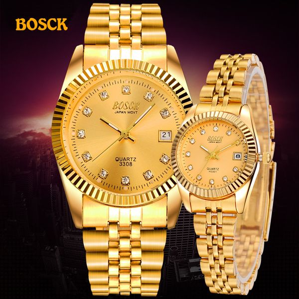 bosck fashion couples wristwatches mens gold women dress watch reloj watch men relogios masculinos, Slivery;brown
bosck fashion couples wristwatches mens gold women dress watch reloj watch men relogios masculinos, Slivery;brown