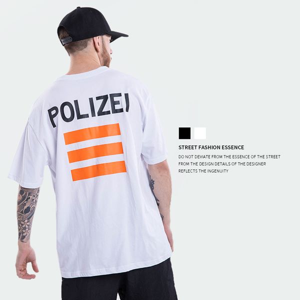2018 europe and america popular brand spring and autumn new style men's wear english printed letter men short sleeves t-shirt te, White;black
2018 europe and america popular brand spring and autumn new style men's wear english printed letter men short sleeves t-shirt te, White;black