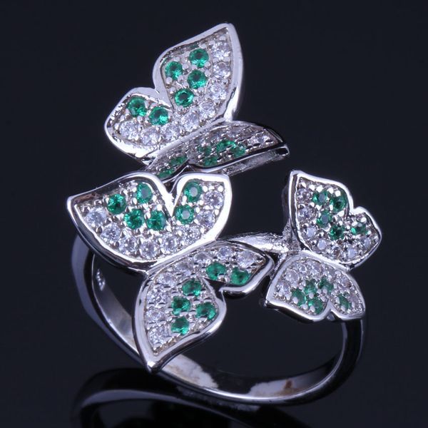 sweet butterfly green cubic zirconia white cz 925 sterling silver ring for women v0490, Golden;silver
sweet butterfly green cubic zirconia white cz 925 sterling silver ring for women v0490, Golden;silver