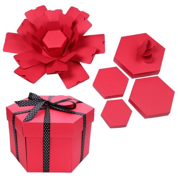 hexagon surprise party's love explosion box diy handmade scrapbook p album wedding gift box for valentine christmas gift box
hexagon surprise party's love explosion box diy handmade scrapbook p album wedding gift box for valentine christmas gift box