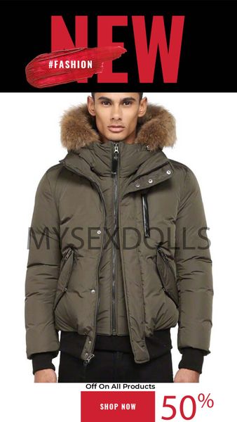 mens winter coats canada parkas outerwear hooded manteau slim big real fur down jacket coat, Black
mens winter coats canada parkas outerwear hooded manteau slim big real fur down jacket coat, Black